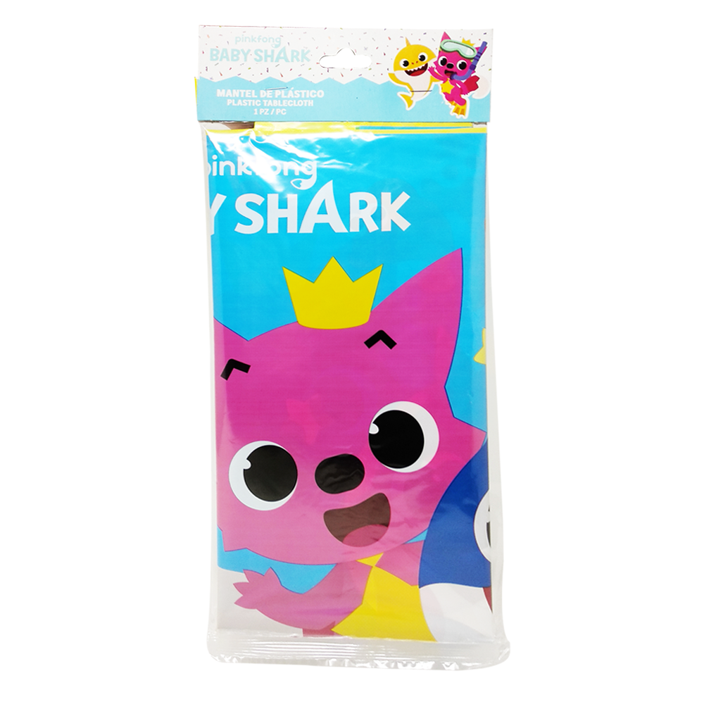 Baby Shark Mantel de Plástico