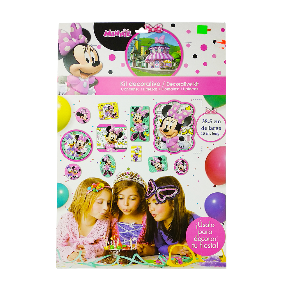 Minnie & Daisy Kit Decorativo 11 Pzas