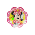 Minnie Mouse Flores Platos Pasteleros Petalos - 6 piezas
