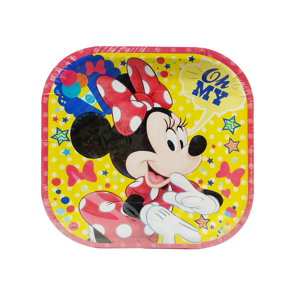 Minnie Mouse Platos - 6 piezas